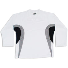 Load image into Gallery viewer, TronX DJ200 Team Hockey Jersey - White/Black Closeout!
