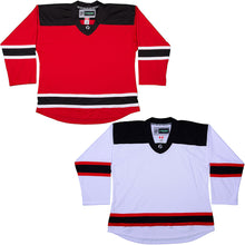 Load image into Gallery viewer, New Jersey Devils Hockey Jersey - TronX DJ300 Replica Gamewear
