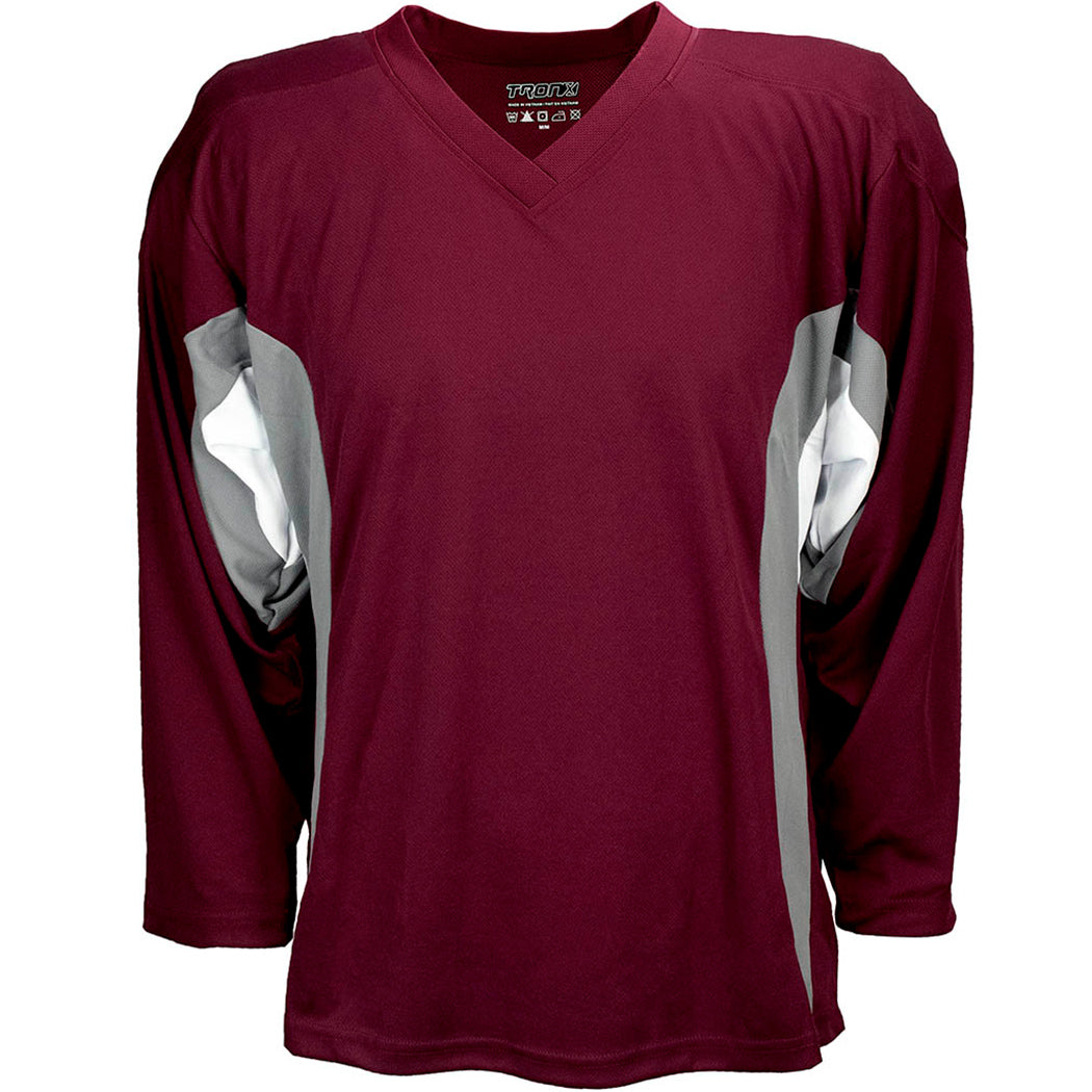 TronX DJ200 Team Hockey Jersey - Maroon Closeout!