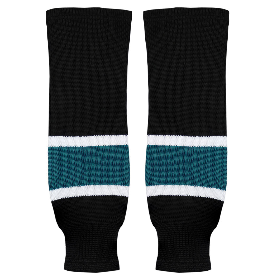 San Jose Sharks Knitted Ice Hockey Socks (TronX SK200)