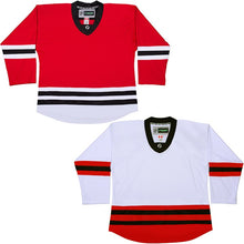 Load image into Gallery viewer, Chicago Blackhawks Hockey Jersey - TronX DJ300 Replica Gamewear
