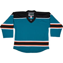Load image into Gallery viewer, San Jose Sharks Hockey Jersey - TronX DJ300 Replica Gamewear
