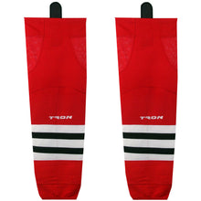 Load image into Gallery viewer, Chicago Blackhawks Hockey Socks - TronX SK300 NHL Team Dry Fit
