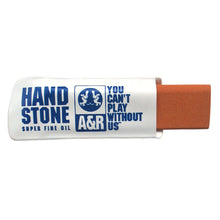 Load image into Gallery viewer, A&amp;R Tapered Hand Sharpening Stone - Super Fine Grit W/Oil
