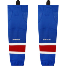 Load image into Gallery viewer, New York Rangers Dry Fit Hockey Socks - TronX SK300 NHL Team
