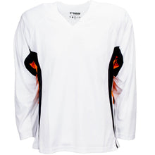 Load image into Gallery viewer, TronX DJ200 Team Hockey Jersey - White/Orange Closeout!
