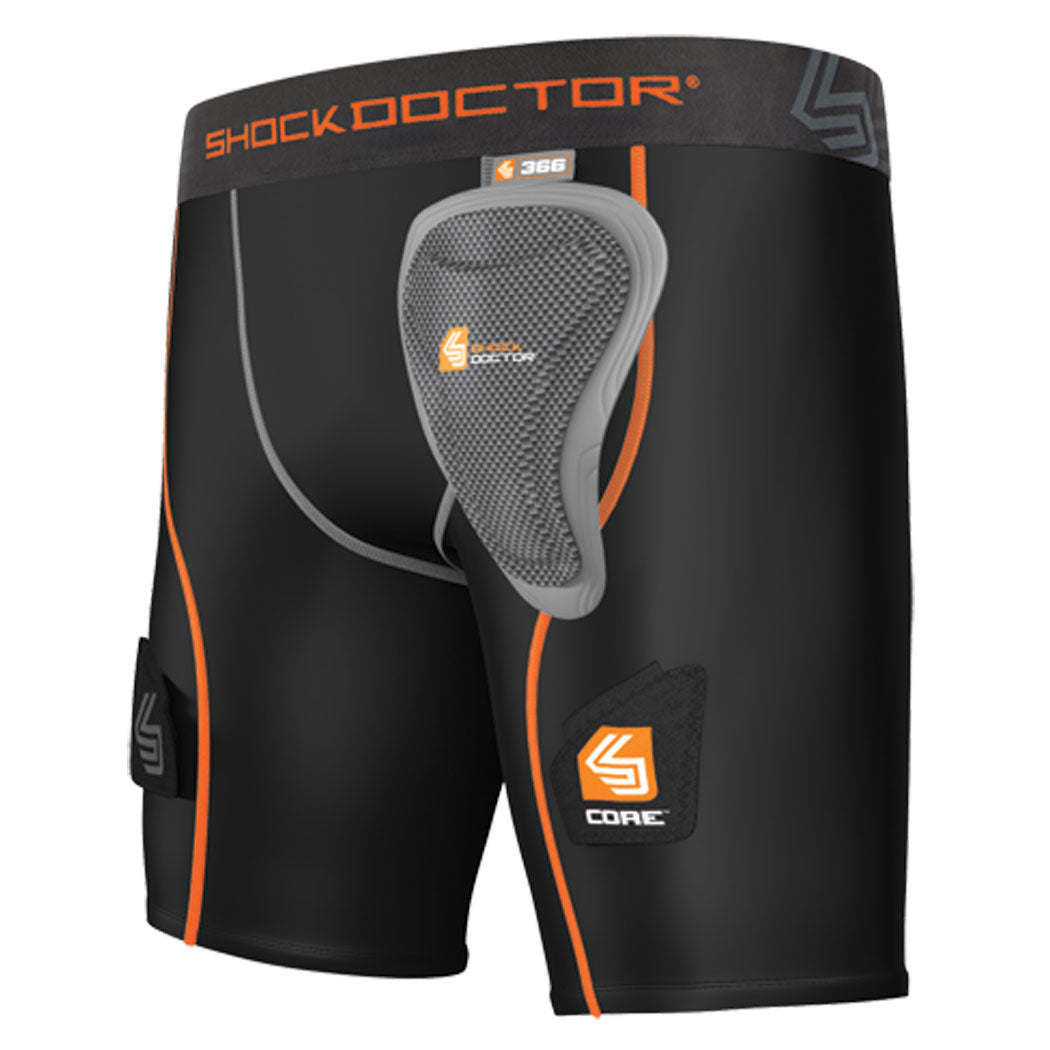 Shock Doctor 366 Womens Core Compression Short Pelvic Protector