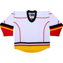 Load image into Gallery viewer, Calgary Flames Hockey Jersey - TronX DJ300 Replica Gamewear
