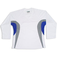 Load image into Gallery viewer, TronX DJ200 Team Hockey Jersey - White/Royal Closeout!
