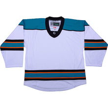 Load image into Gallery viewer, San Jose Sharks Hockey Jersey - TronX DJ300 Replica Gamewear
