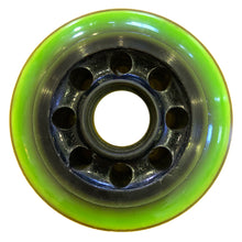 Load image into Gallery viewer, Labeda Addiction XXX Indoor Green Inline Hockey Wheels - 76mm
