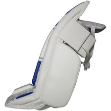 Load image into Gallery viewer, TronX MT2 Senior Hockey Goalie Leg Pads (White/Blue)
